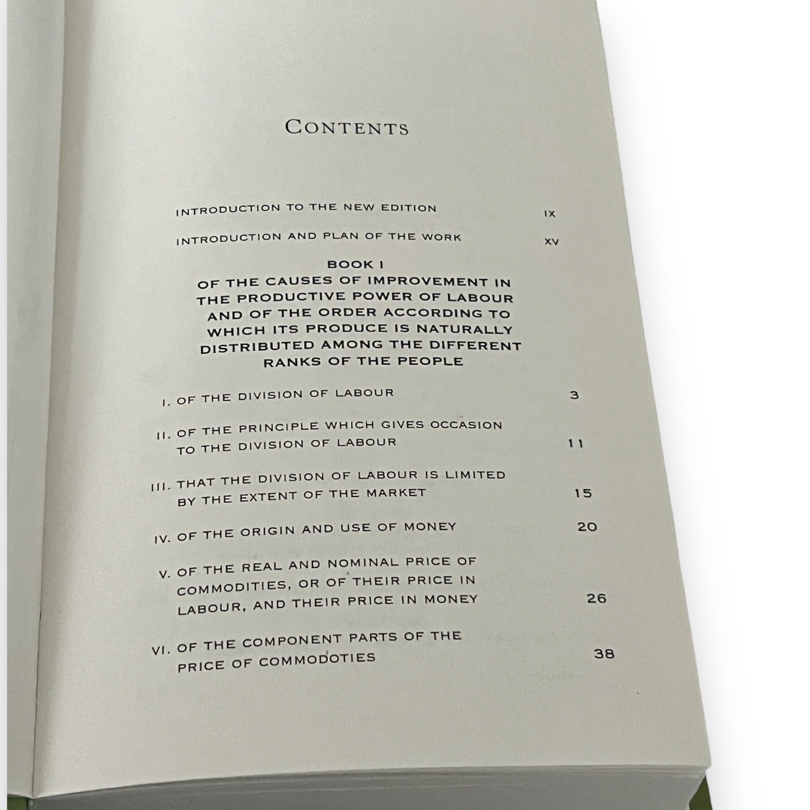 The Wealth of Nations by Adam Smith Book I to V - Collectible Flexi Bound Faux Leather Cover