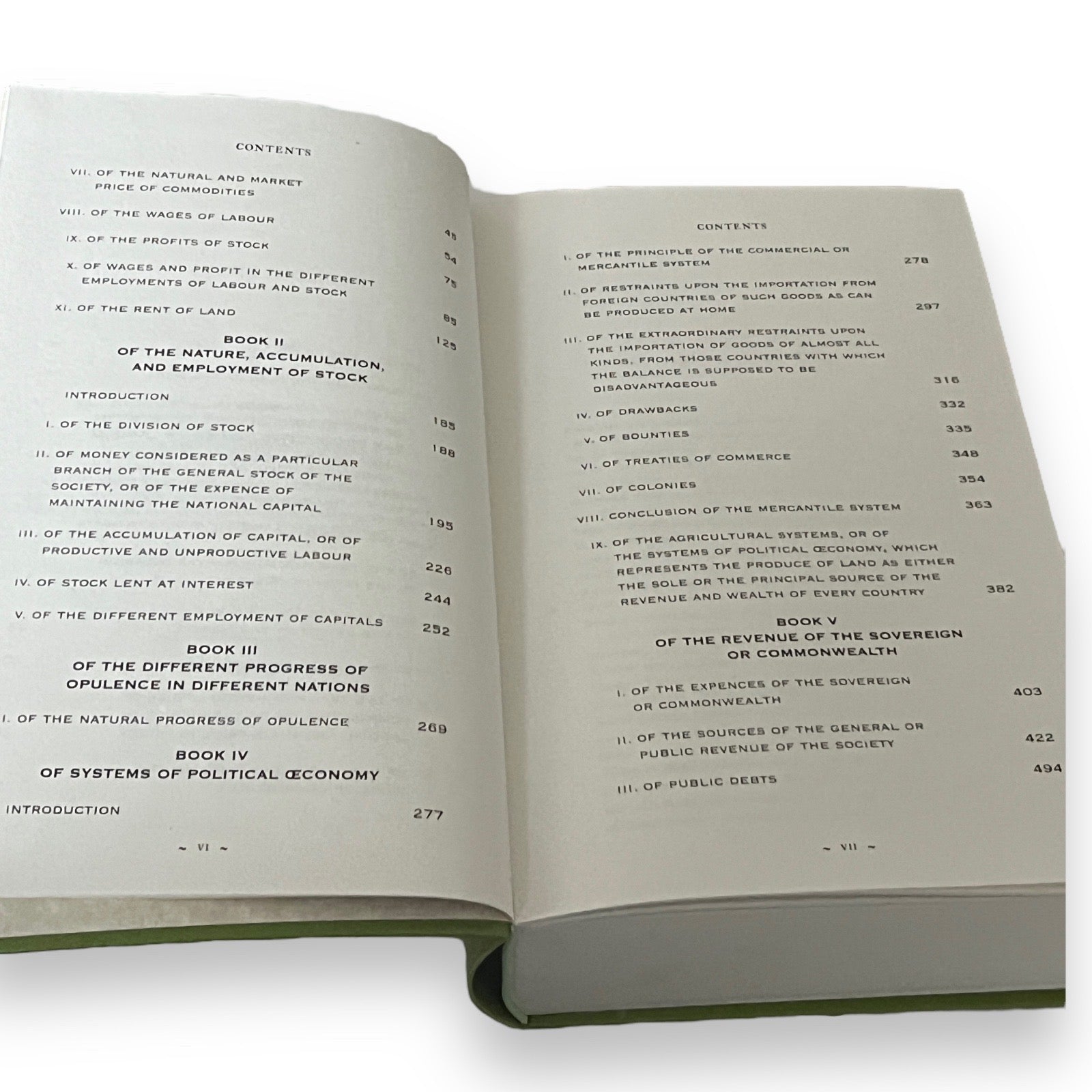 The Wealth of Nations by Adam Smith Book I to V - Collectible Flexi Bound Faux Leather Cover