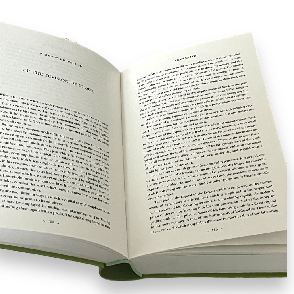 The Wealth of Nations by Adam Smith Book I to V - Collectible Flexi Bound Faux Leather Cover