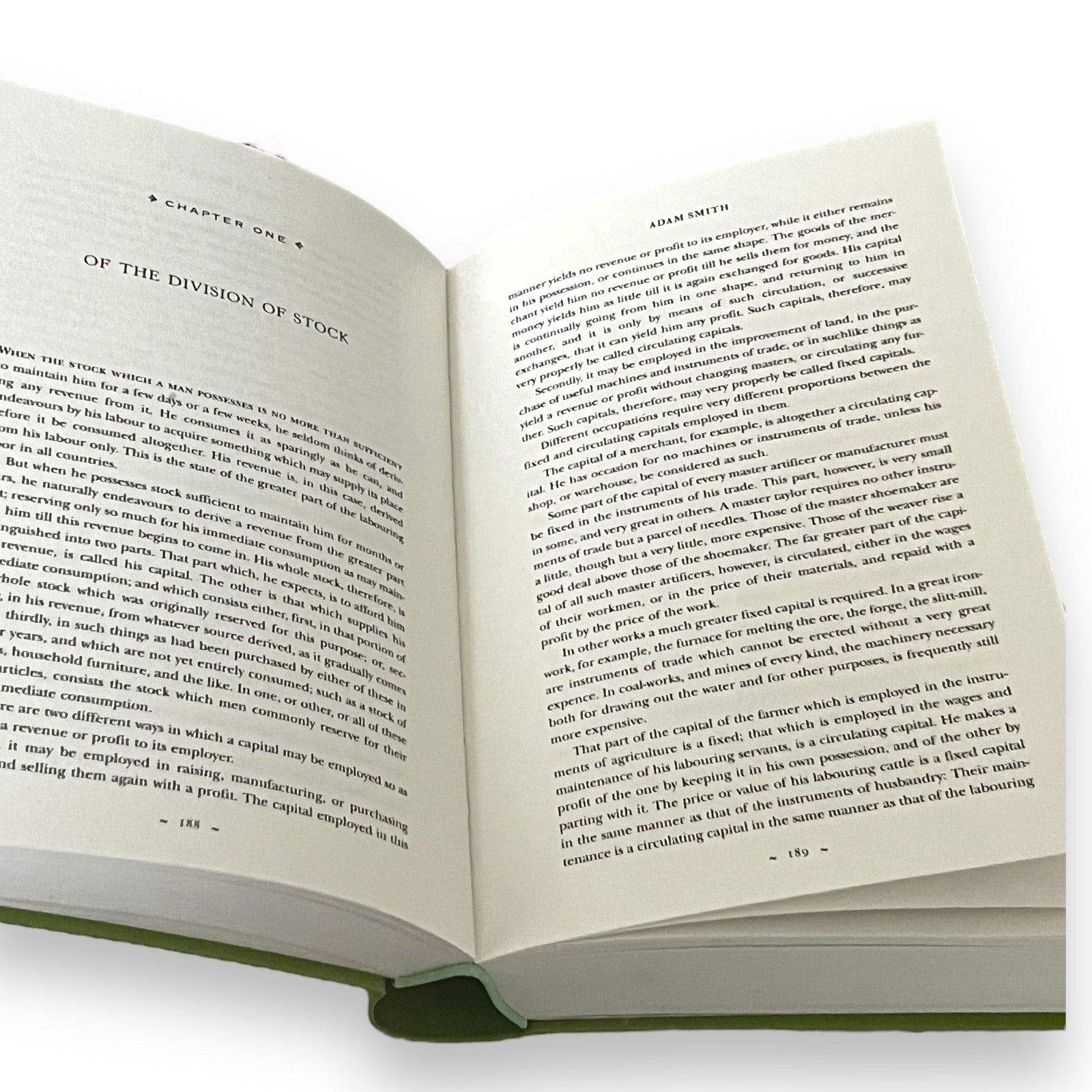 The Wealth of Nations by Adam Smith Book I to V - Collectible Flexi Bound Faux Leather Cover