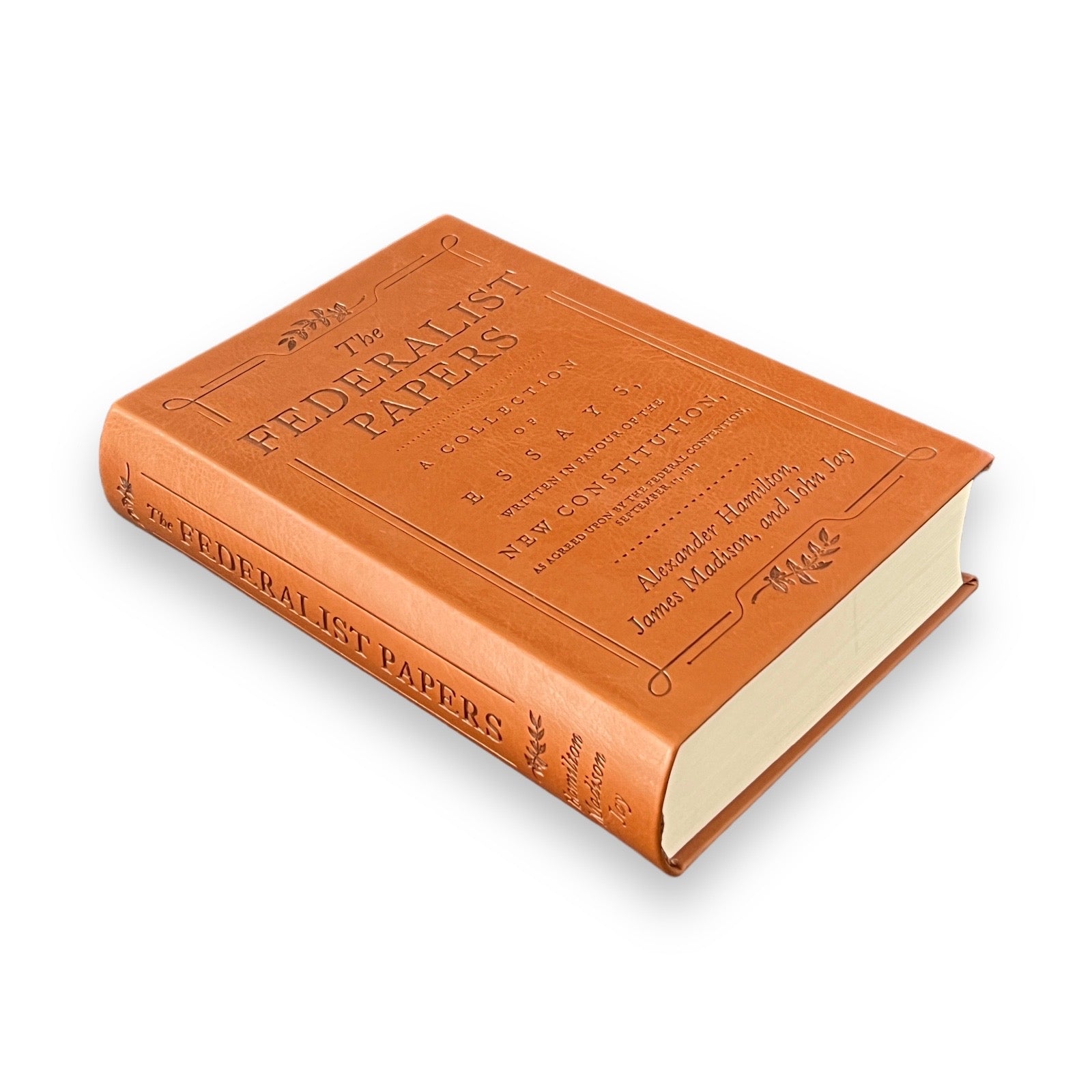 The Federalist Papers by A. Hamilton, J. Madison - Collectible Flexi Bound Faux Leather Cover
