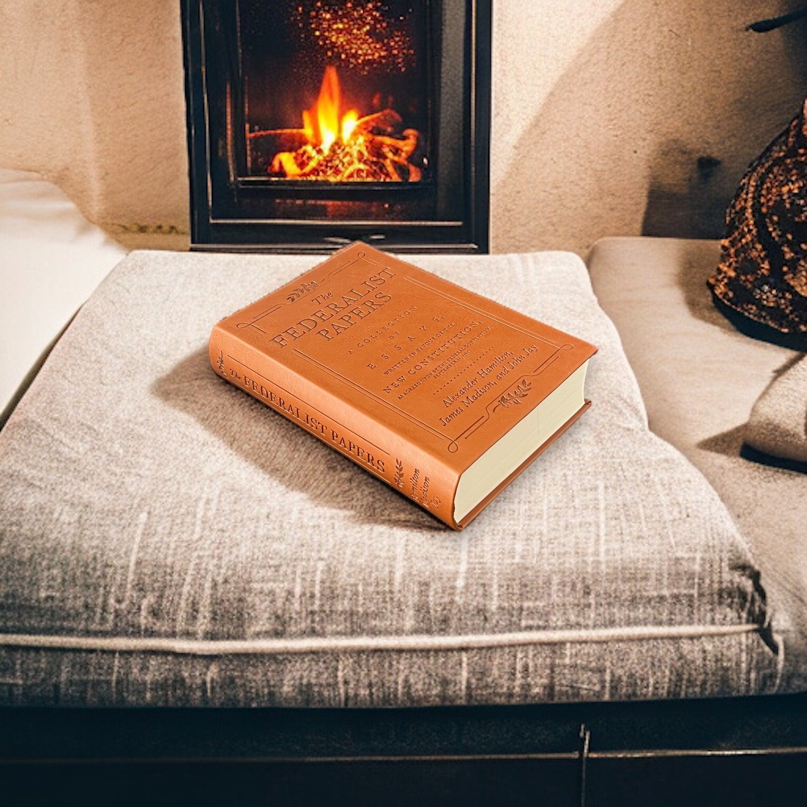 The Federalist Papers by A. Hamilton, J. Madison - Collectible Flexi Bound Faux Leather Cover