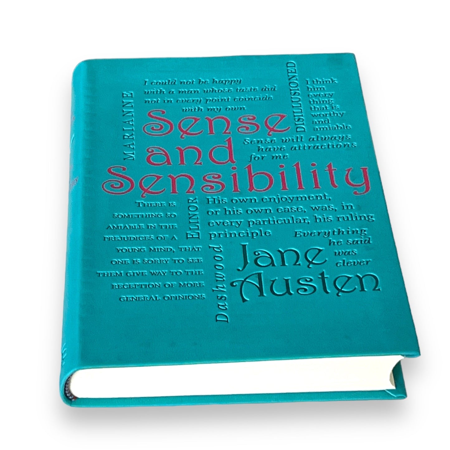 Sense And Sensibility by Jane Austen - Collectible Flexi Bound Faux Leather Cover Edition