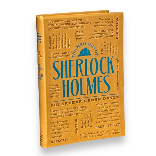 The Memoirs of Sherlock Holmes by Conan Doyle - Collectible Deluxe Special Gift Edition - Soft Leather Feel Cover - Best Seller Classic Book