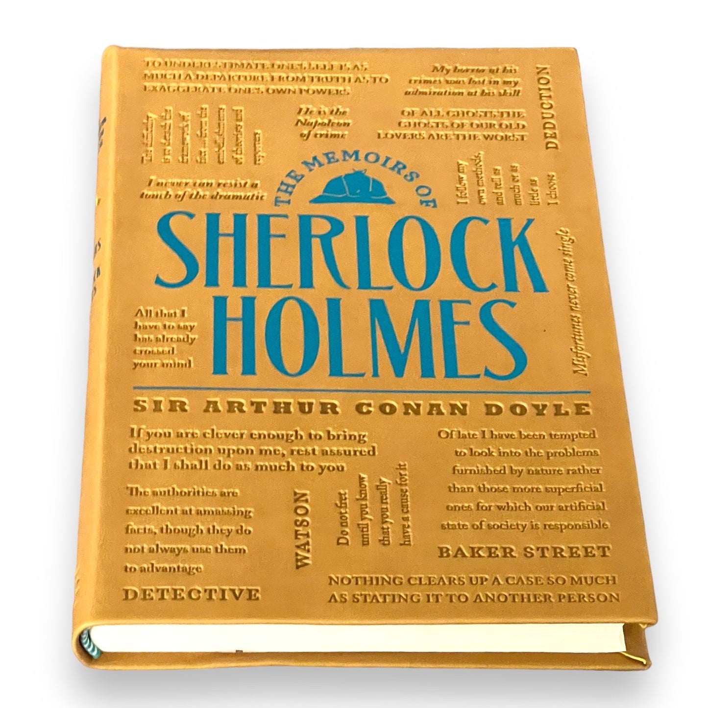 The Memoirs of Sherlock Holmes by Conan Doyle - Collectible Deluxe Special Gift Edition - Soft Leather Feel Cover - Best Seller Classic Book