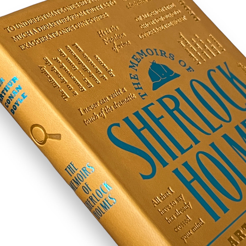 The Memoirs of Sherlock Holmes by Conan Doyle - Collectible Deluxe Special Gift Edition - Soft Leather Feel Cover - Best Seller Classic Book