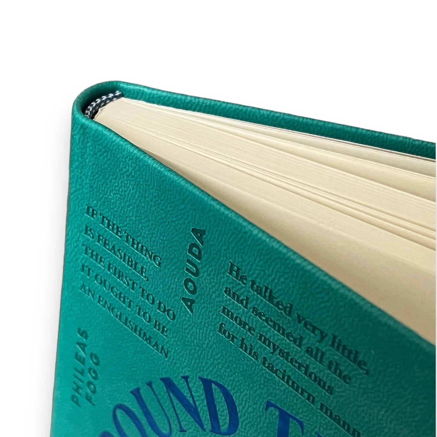 Around the World in Eighty 80 Days by JULES VERNE  - Collectible Deluxe Special Gift Edition - Flexi Bound Faux Leather Cover - Classic Book