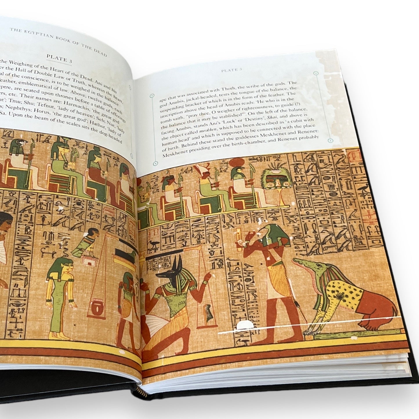 The EGYPTIAN BOOK Of The DEAD by E.A. Wallis Budge - Illustrated Collectible Deluxe Special Gift Edition - Hardcover (9"x6") - Classic Book