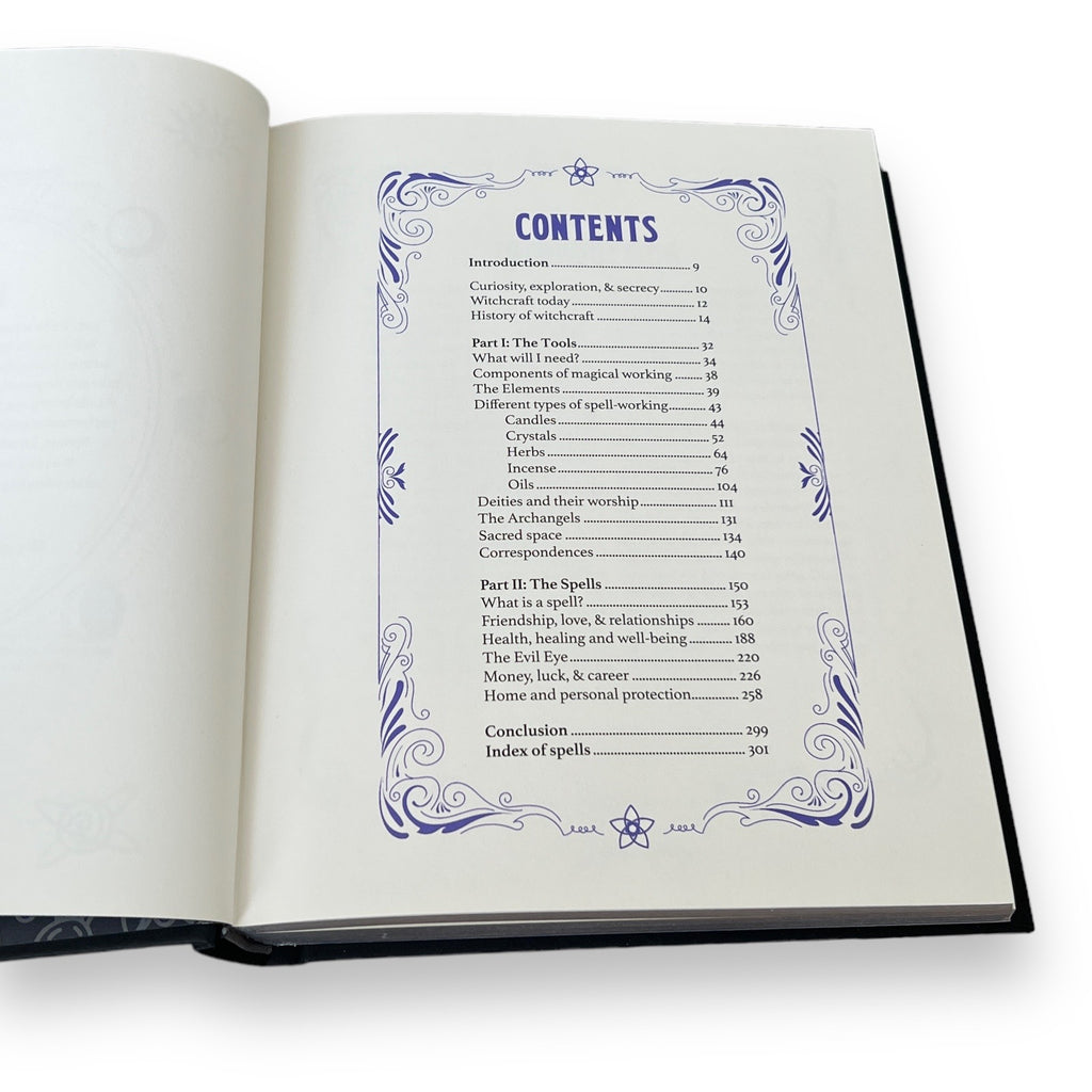 The Book of Practical Witchcraft: A Compendium of Spells, Rituals and Occult Knowledge by Pamela Ball - Collectible Deluxe Special Gift Edition - Hardcover with Gilded Page Edges