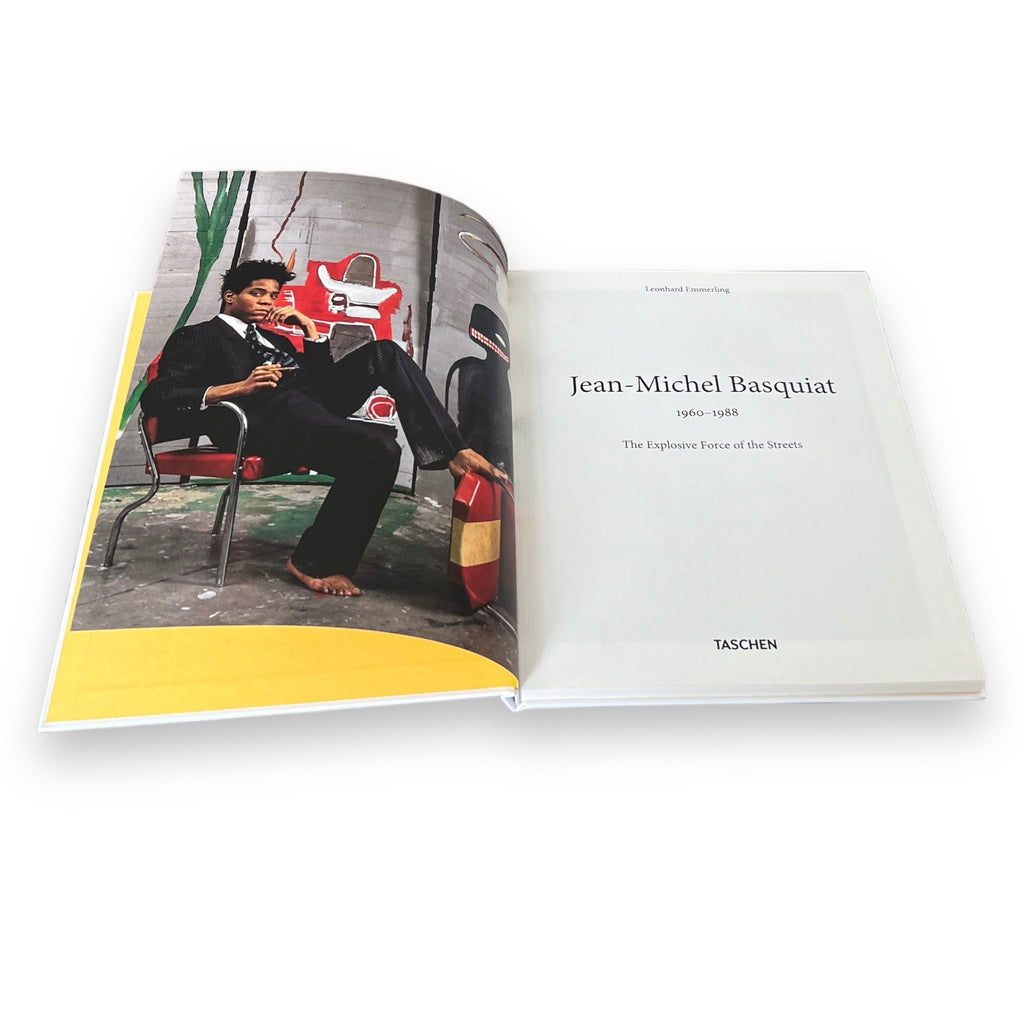 Jean-Michel Basquiat: The Explosive Force of the Streets 1960-1988 - Illustrated Hardcover (10"x8")