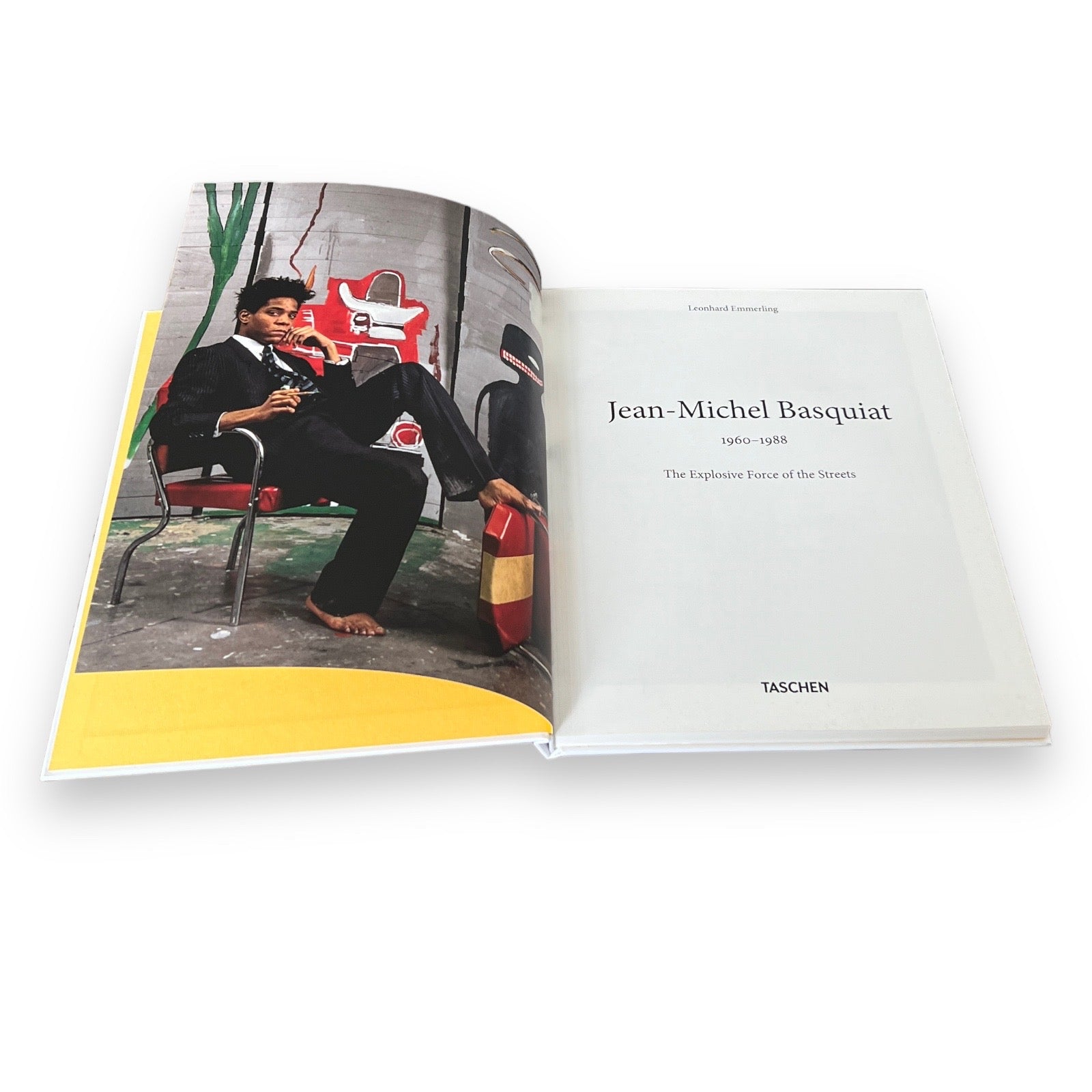 Jean-Michel Basquiat: The Explosive Force of the Streets 1960-1988 - Illustrated Hardcover (10"x8")
