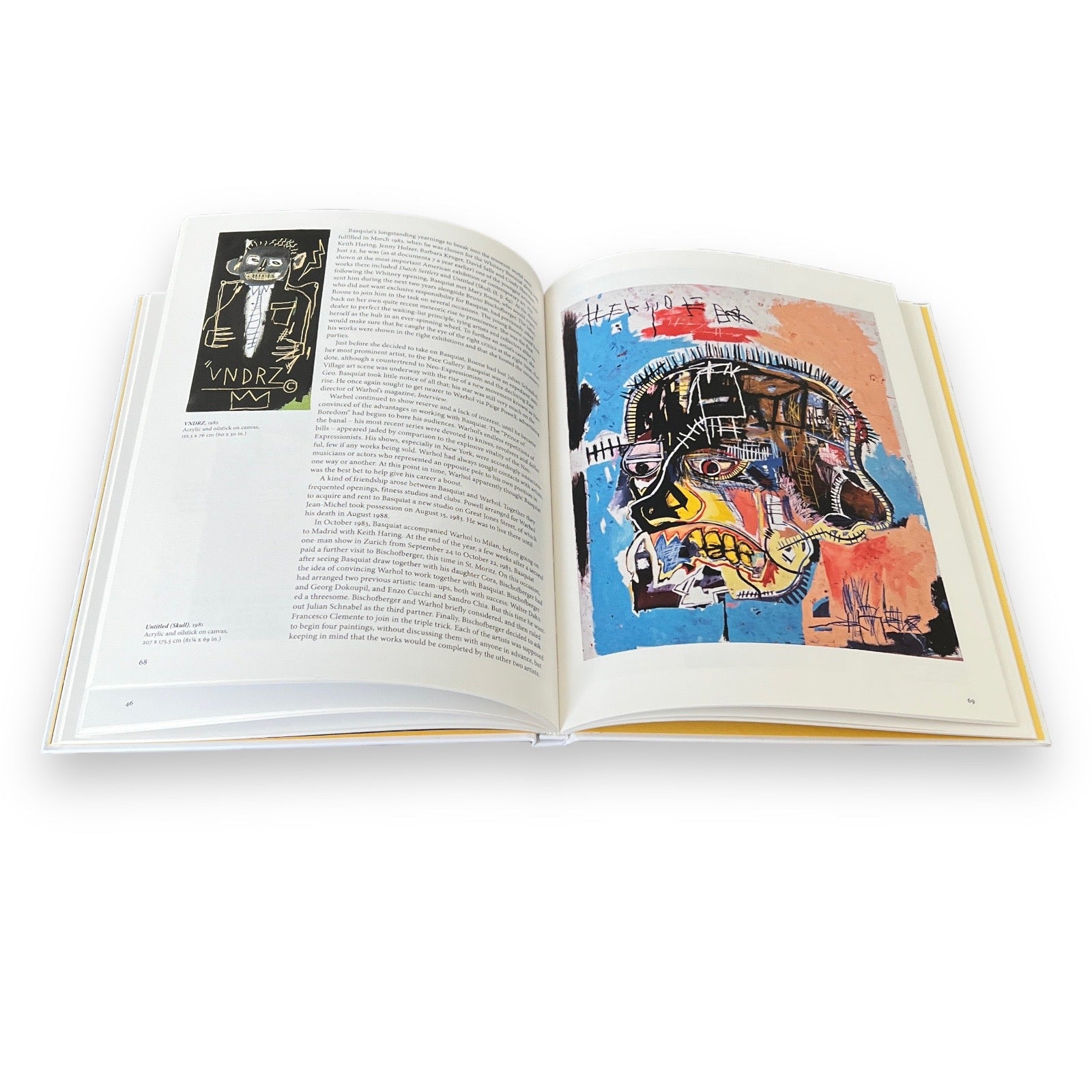 Jean-Michel Basquiat: The Explosive Force of the Streets 1960-1988 - Illustrated Hardcover (10"x8")