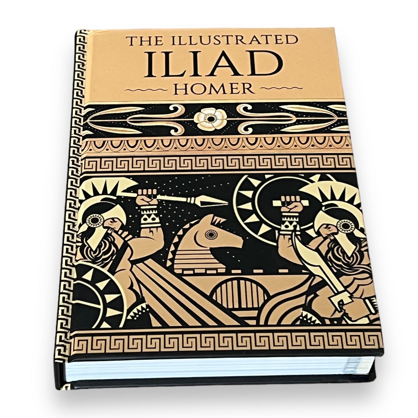 The Illustrated Iliad by Homer - Collectible Hardcover Edition