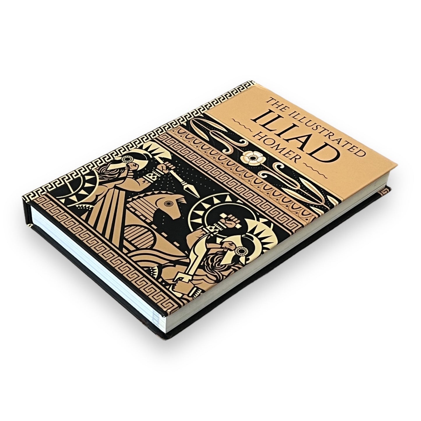 The Illustrated Iliad by Homer - Collectible Hardcover Edition