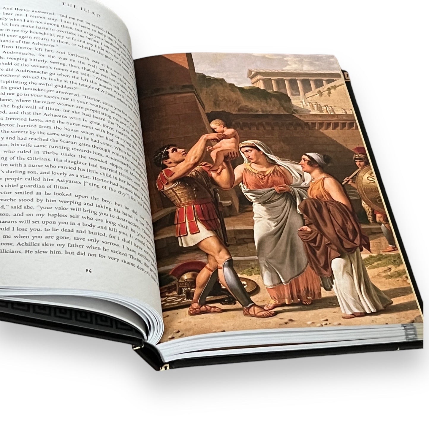 The Illustrated Iliad by Homer - Collectible Hardcover Edition