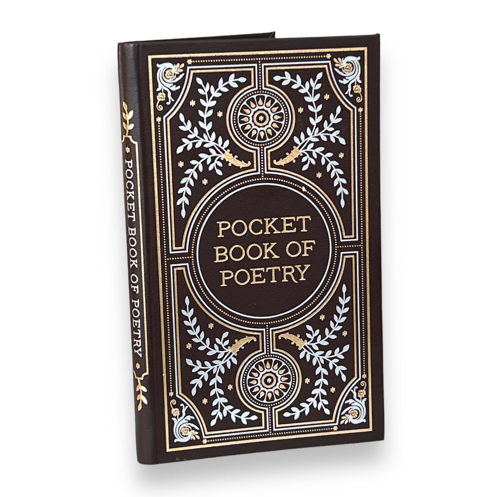 Pocket Book of Poetry - Collectible Flexi Bound Faux Leather Cover - Pocket Size 7"X4"