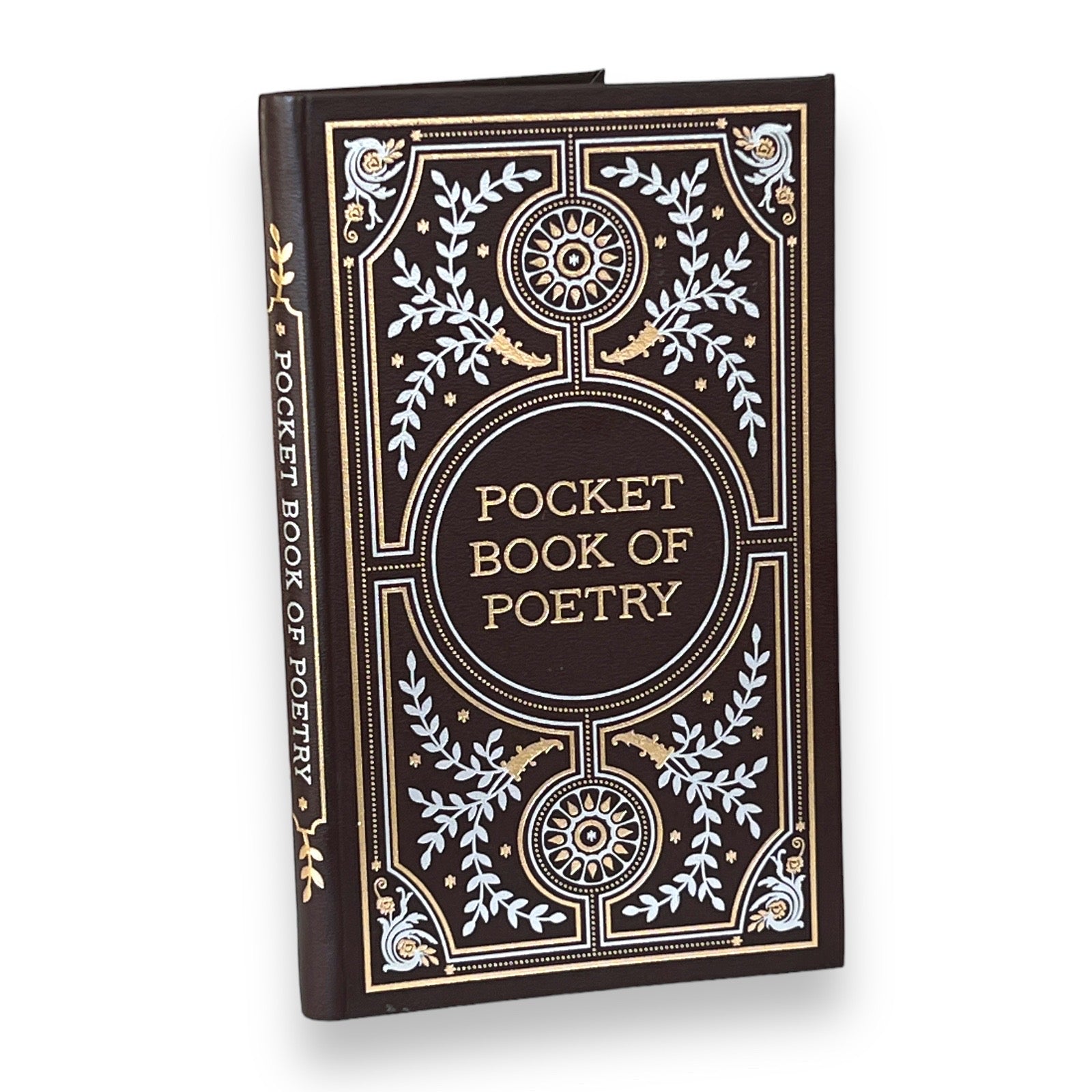 Pocket Book of Poetry - Collectible Flexi Bound Faux Leather Cover - Pocket Size 7"X4"