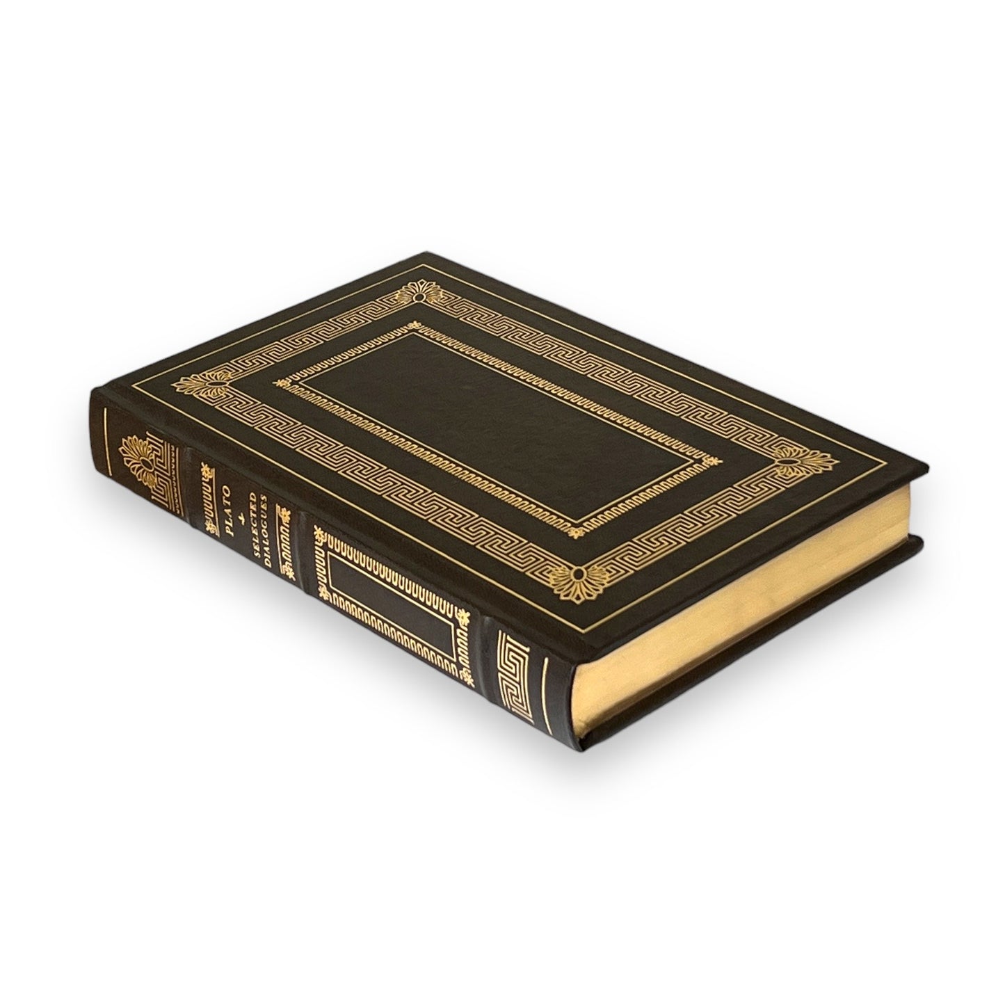 Plato Selected Dialogues - Leather Bound -The Franklin Library, 1983