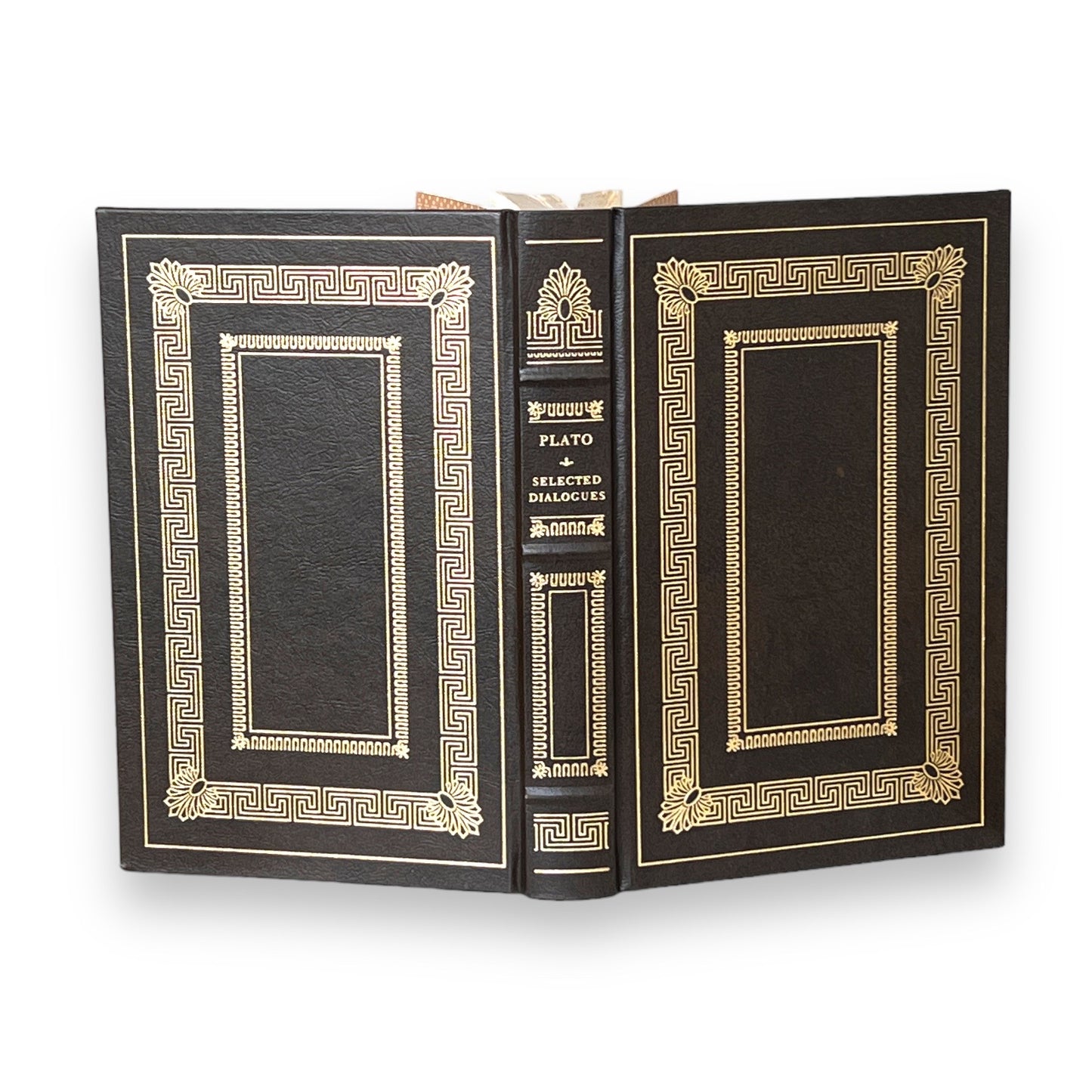 Plato Selected Dialogues - Leather Bound -The Franklin Library, 1983