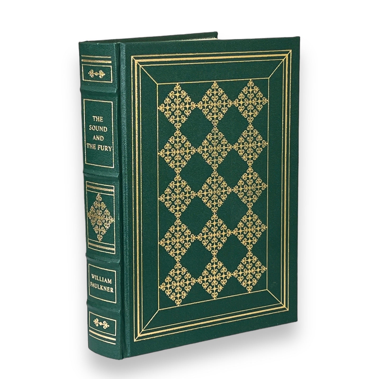 The Sound and The Fury by William Faulkner - Illustrated Leather Bound -The Franklin Library, 1979