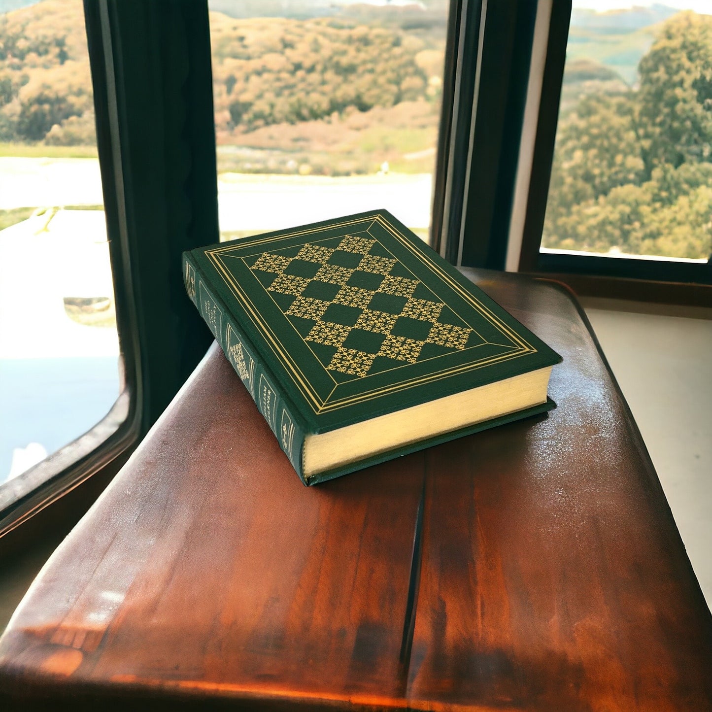 The Sound and The Fury by William Faulkner - Illustrated Leather Bound -The Franklin Library, 1979