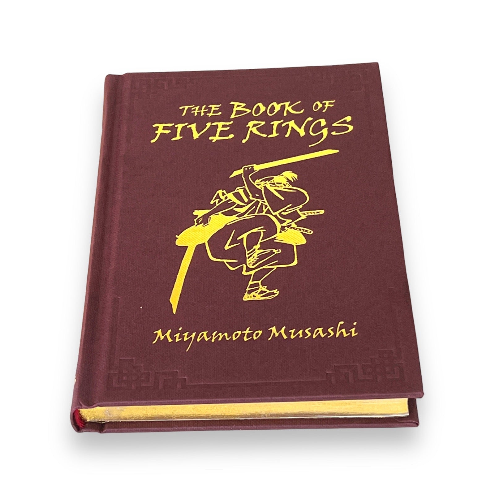 The Book of Five Rings by Miyamoto Musashi - Gilded Pocket Edition - Illustrated Hardcover