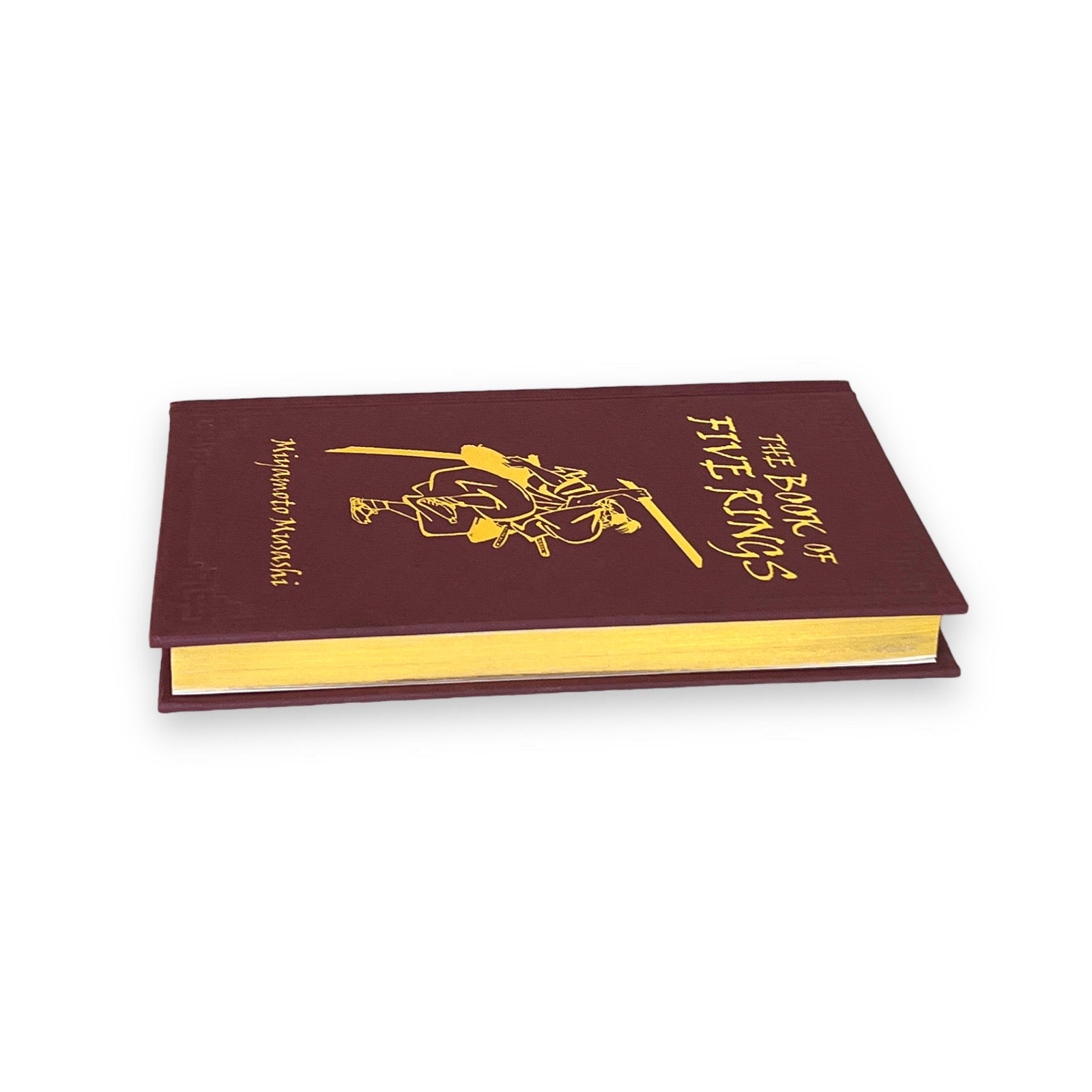 The Book of Five Rings by Miyamoto Musashi - Gilded Pocket Edition - Illustrated Hardcover