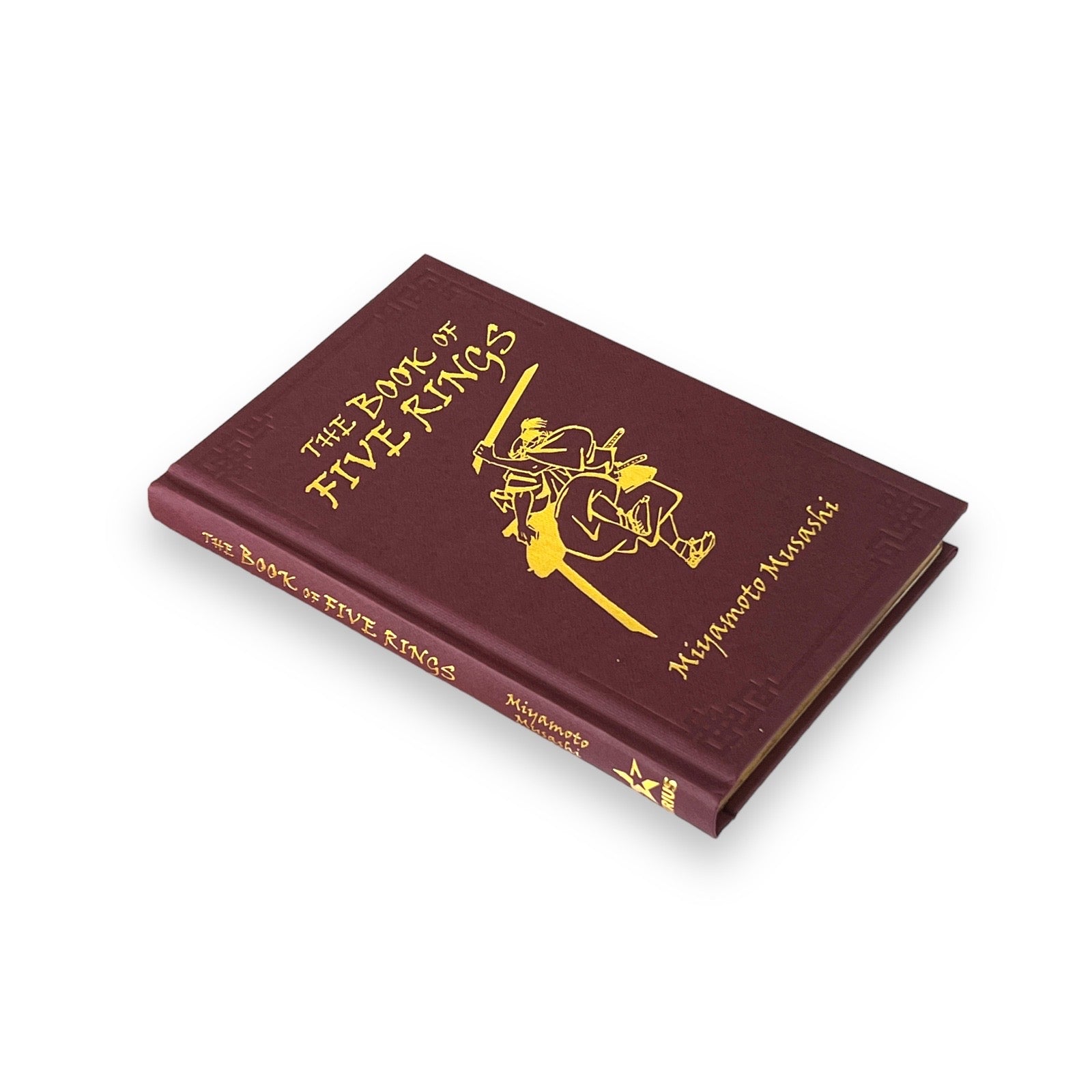 The Book of Five Rings by Miyamoto Musashi - Gilded Pocket Edition - Illustrated Hardcover