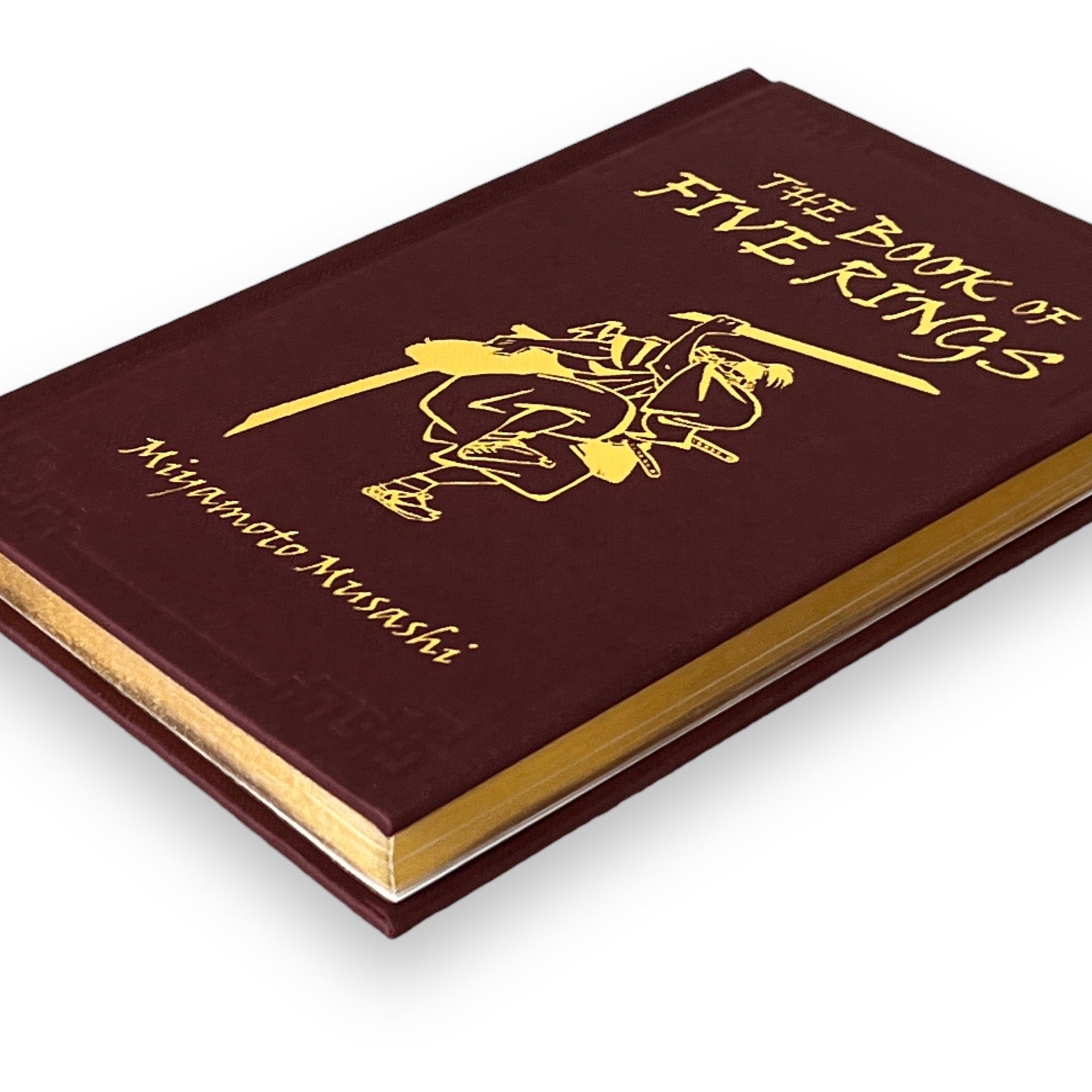 The Book of Five Rings by Miyamoto Musashi - Gilded Pocket Edition - Illustrated Hardcover
