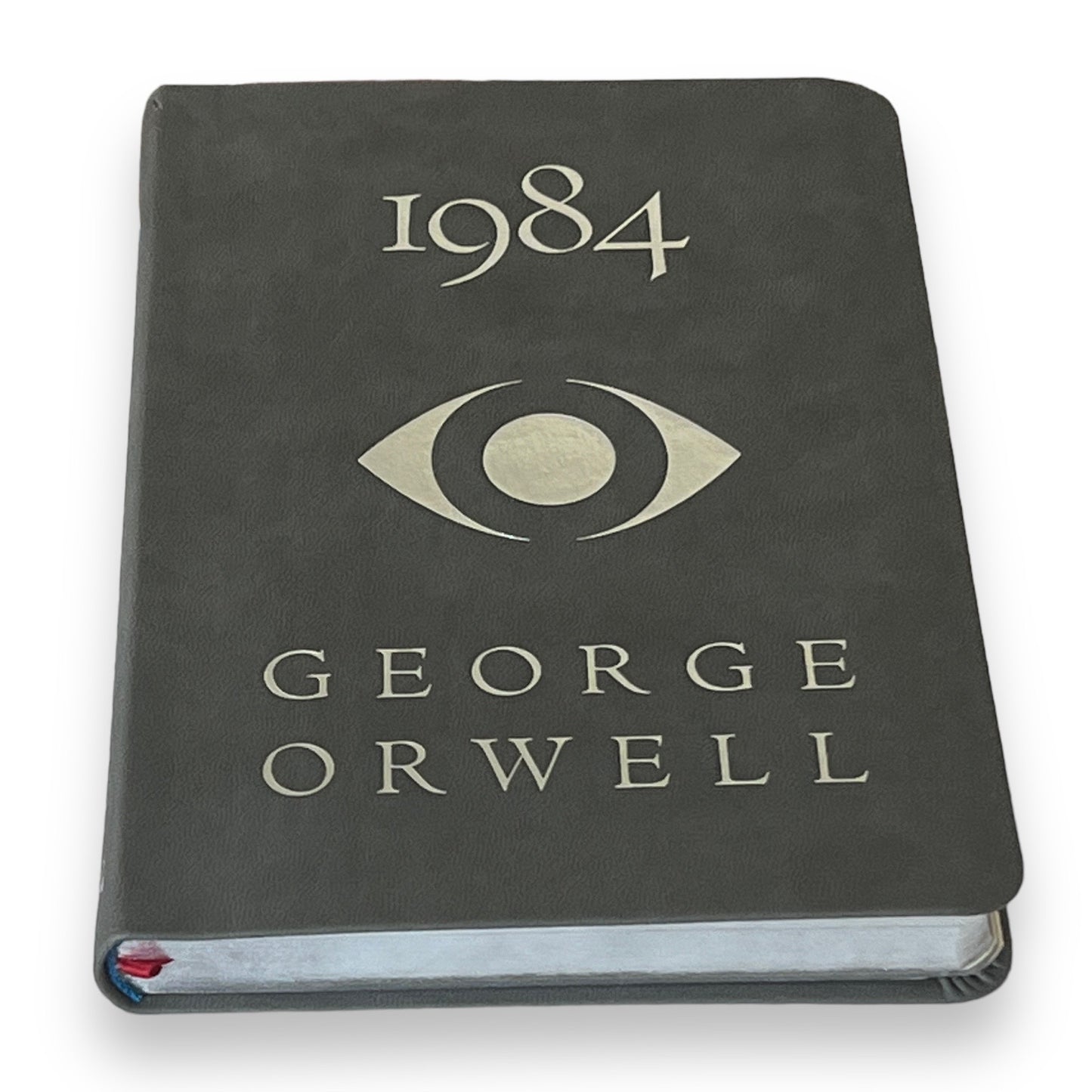 1984 Nineteen Eighty-Four by GEORGE ORWELL - Deluxe Faux Leather Softcover Edition