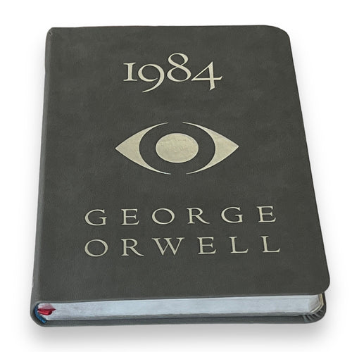 1984 Nineteen Eighty-Four by George Orwell - Deluxe Faux Leather Softcover Edition