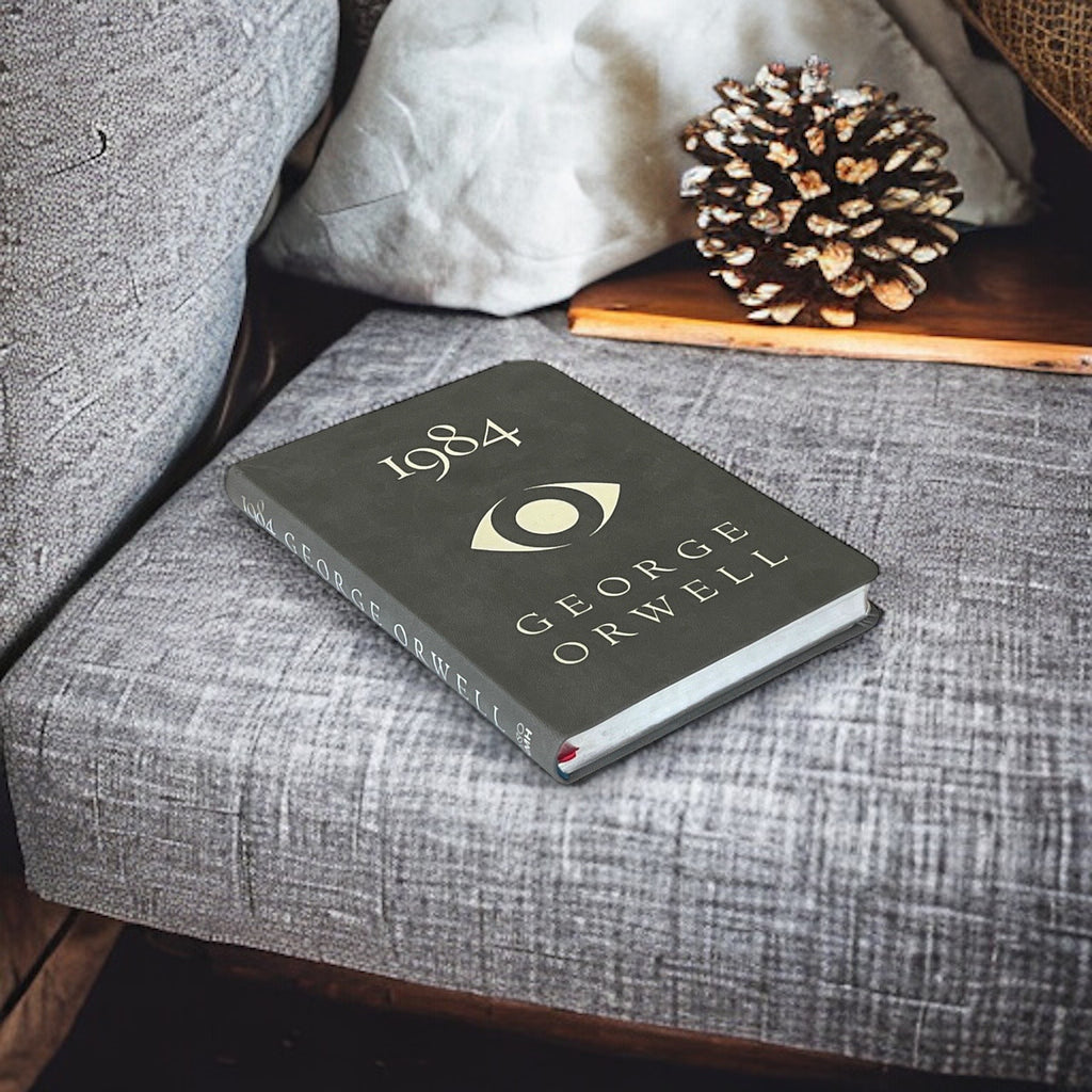 1984 Nineteen Eighty-Four by George Orwell - Deluxe Faux Leather Softcover Edition