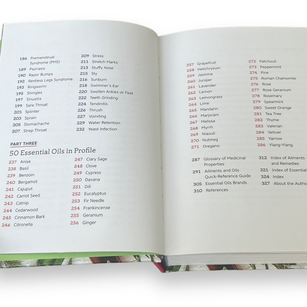 The Portable Essential Oils Pocket Book Everyday Remedies by Anne Kennedy - Gift Special Hardcover Edition
