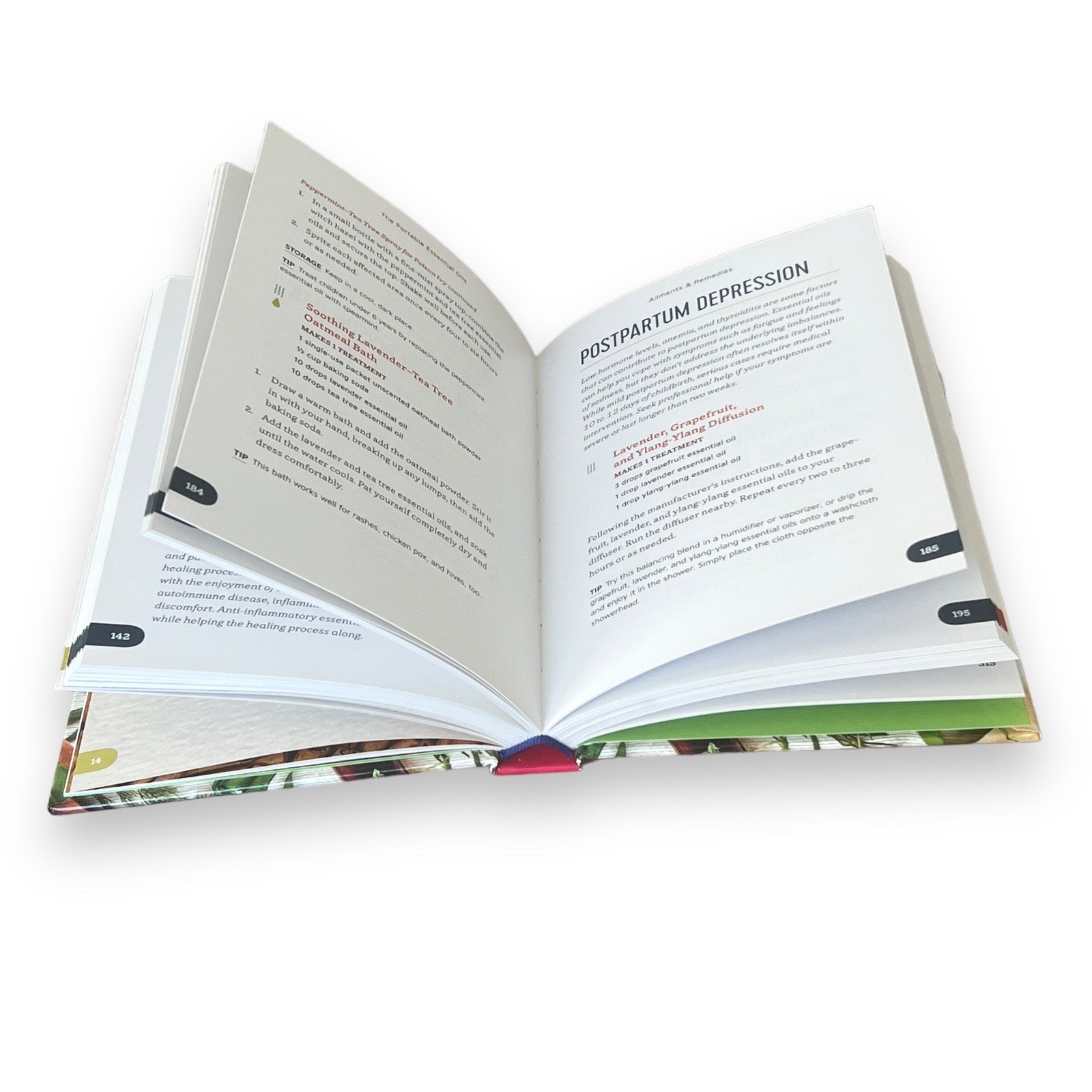 The Portable Essential Oils Pocket Book Everyday Remedies by Anne Kennedy - Gift Special Hardcover Edition