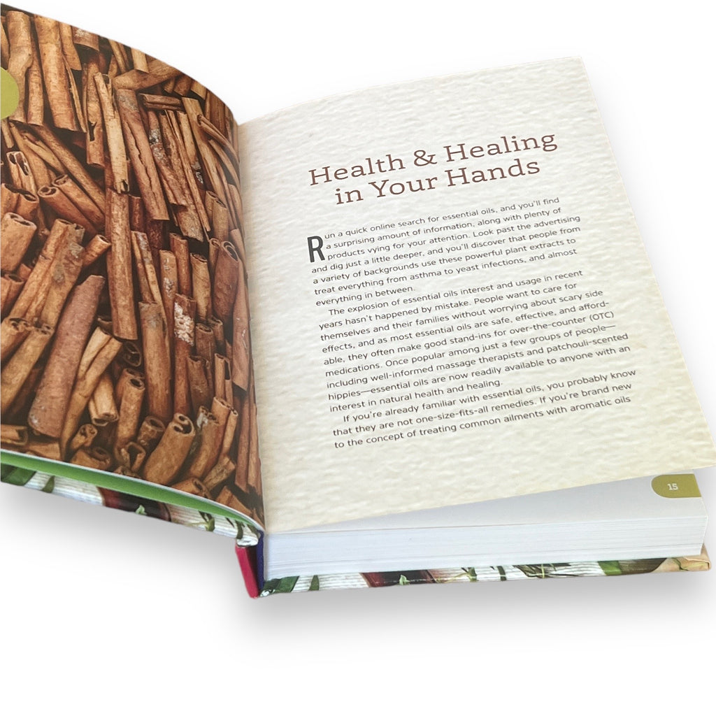 The Portable Essential Oils Pocket Book Everyday Remedies by Anne Kennedy - Gift Special Hardcover Edition