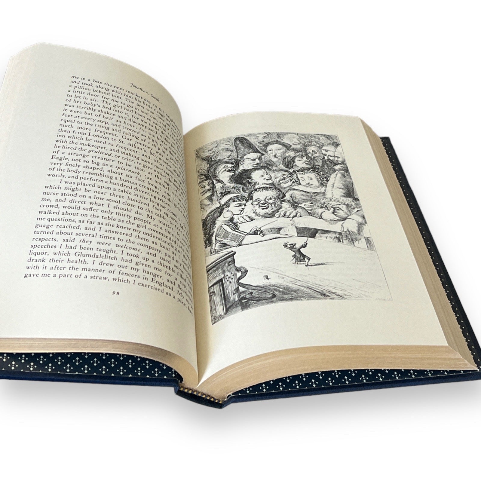 Gulliver's Travels by Jonathan Swift - Leather Bound -The Franklin Library, 1979