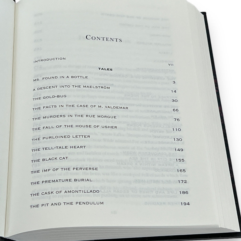 EDGAR ALLAN POE Essential Tales and Poems - Collectible Deluxe Special Gift Edition - Hardcover w/ Dustjacket -Best Seller Classic Book