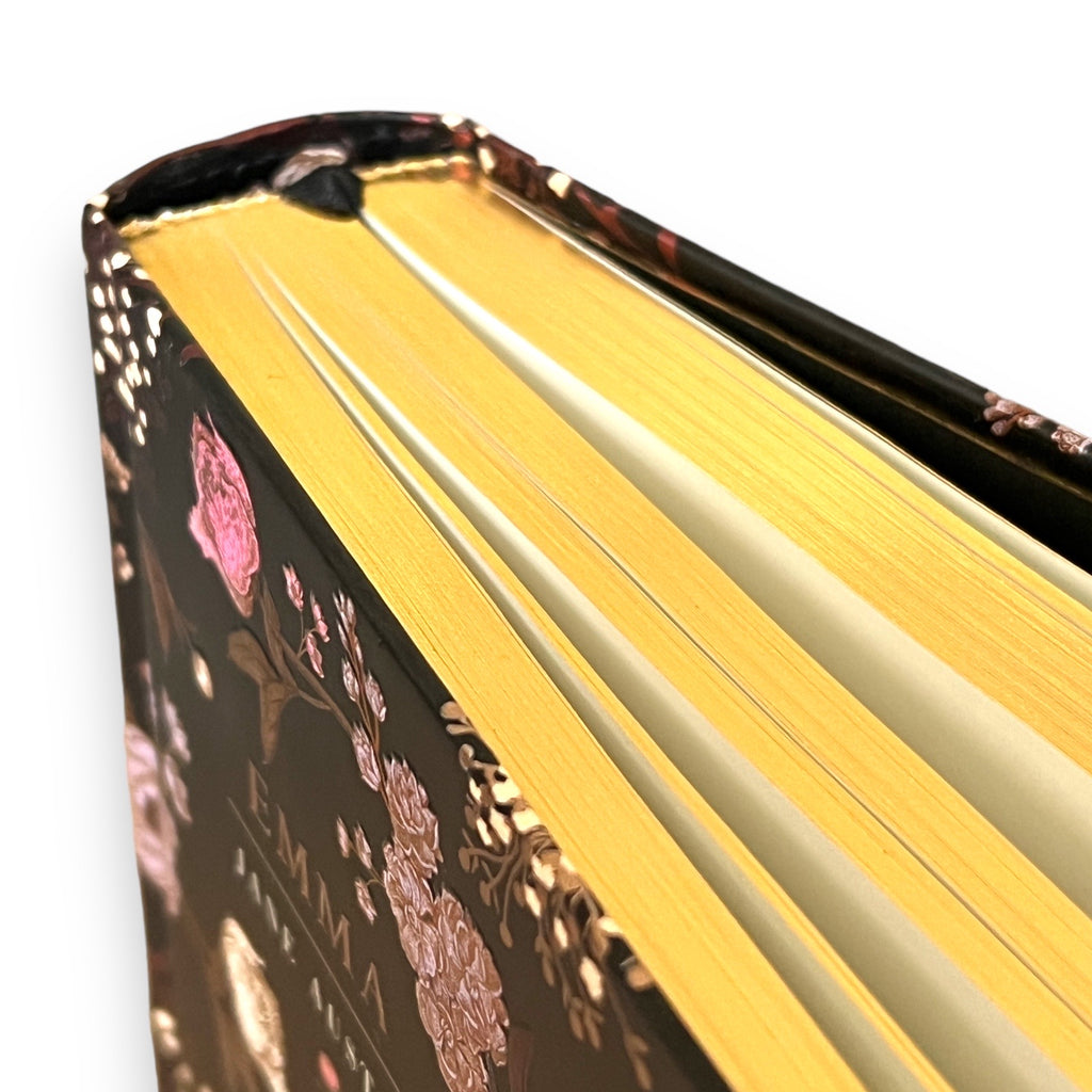 Emma by Jane Austen - Collectible Colorful Gilded Hardcover
