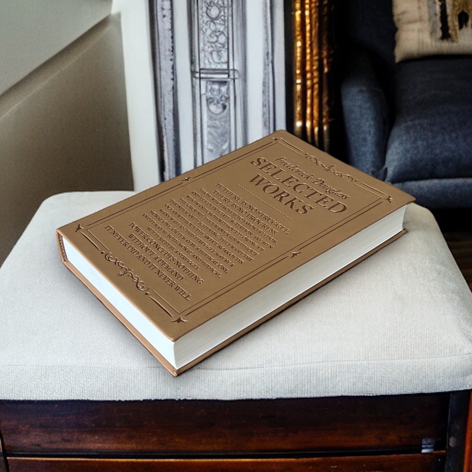 Frederick Douglass: Selected Works - Collectible Flexi Bound Faux Leather Cover