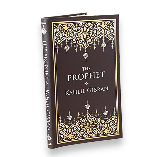 THE PROPHET by Kahlil Gibran - Collectible Deluxe Gift Pocket Size 7"X4" Edition Flexi Bound Faux Leather Cover - Classic Book