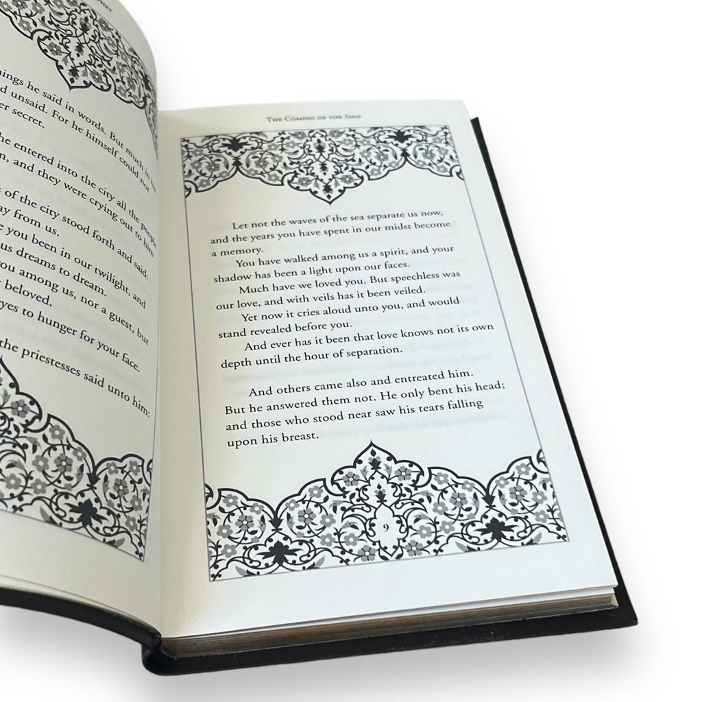 The Prophet by Kahlil Gibran - Collectible Pocket Size 7"X4" - Flexi Bound Faux Leather Cover