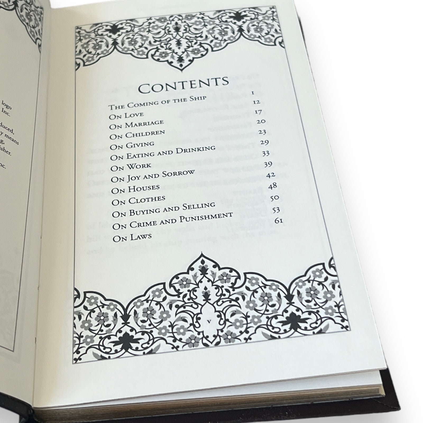 The Prophet by Kahlil Gibran - Collectible Pocket Size 7"X4" - Flexi Bound Faux Leather Cover