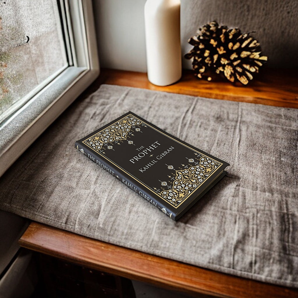 The Prophet by Kahlil Gibran - Collectible Pocket Size 7"X4" - Flexi Bound Faux Leather Cover
