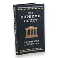 The Supreme Court: Landmark Decisions: 20 Cases That Changed America - Collectible Flexi Bound Faux Leather Cover - Pocket Size 7"X4"