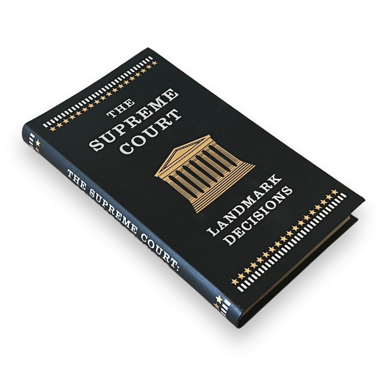 The Supreme Court: Landmark Decisions: 20 Cases That Changed America - Collectible Flexi Bound Faux Leather Cover - Pocket Size 7"X4"