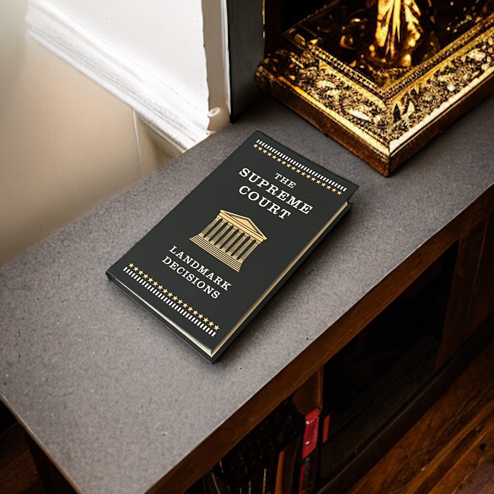 The Supreme Court: Landmark Decisions: 20 Cases That Changed America - Collectible Flexi Bound Faux Leather Cover - Pocket Size 7"X4"