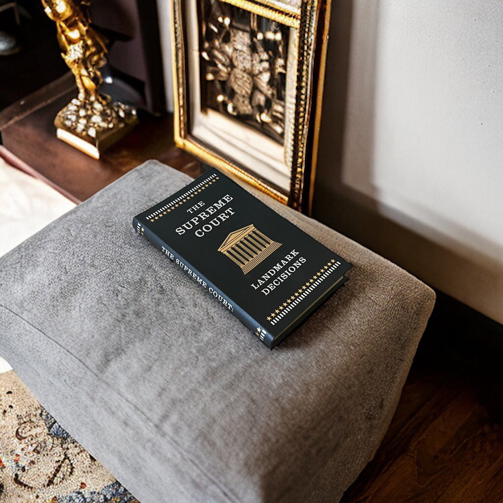 The Supreme Court: Landmark Decisions: 20 Cases That Changed America - Collectible Flexi Bound Faux Leather Cover - Pocket Size 7"X4"