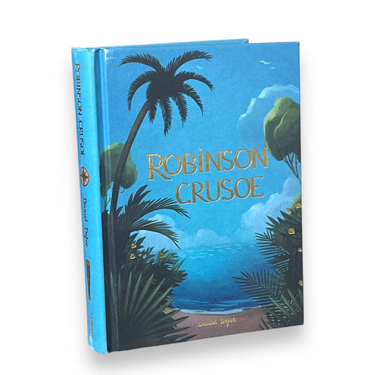 ROBINSON CRUSOE by Daniel Defoe - Collectible Deluxe Special Gift Edition - Compact Hardcover - Best Seller Classic Book