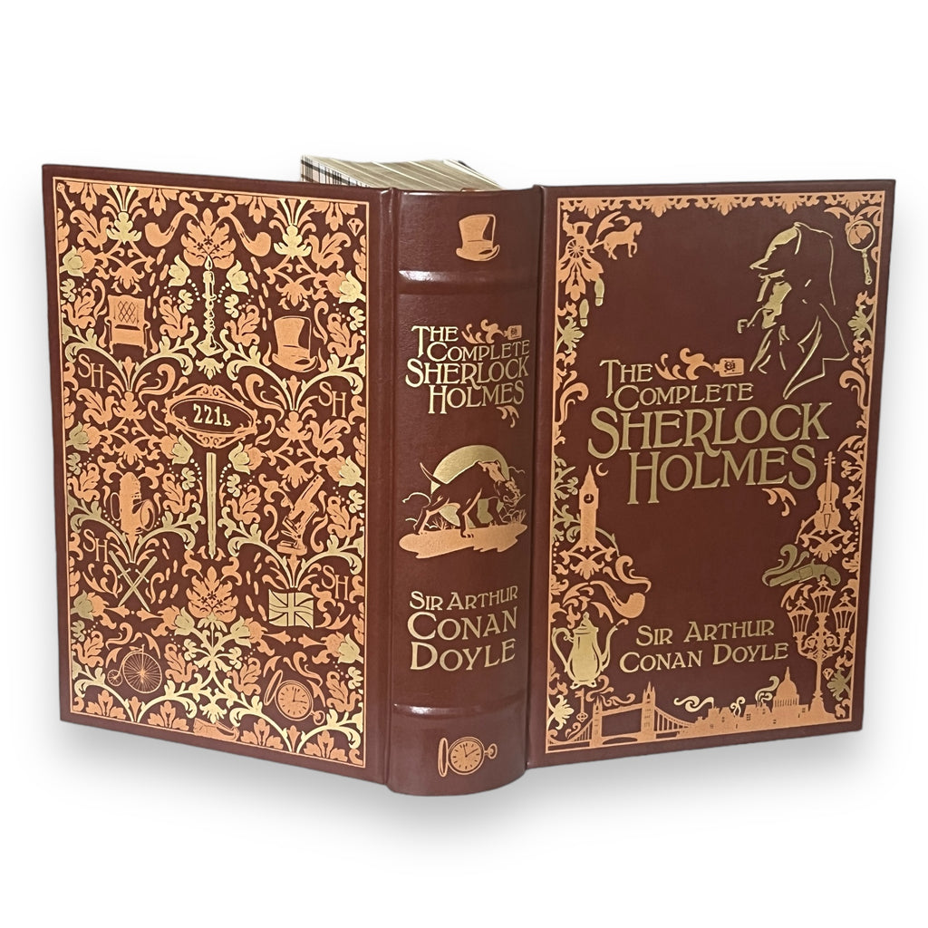 The Complete Sherlock Holmes by Arthur Conan Doyle - Collectible Leather Bound Hardcover - Barnes & Noble, 2009