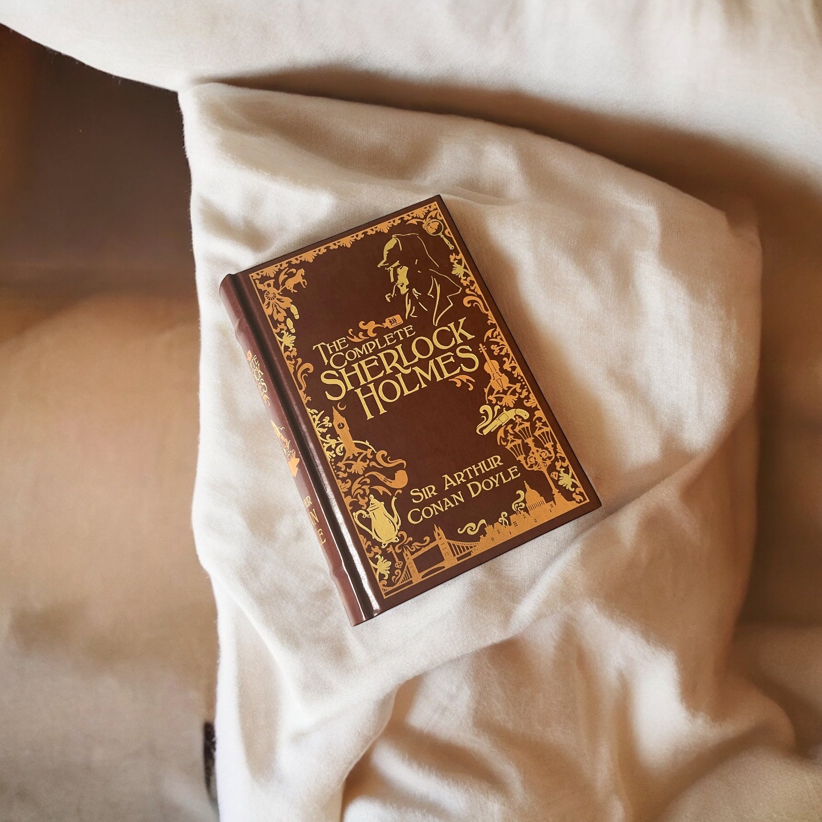 The Complete Sherlock Holmes by Arthur Conan Doyle - Collectible Leather Bound Hardcover - Barnes & Noble, 2009